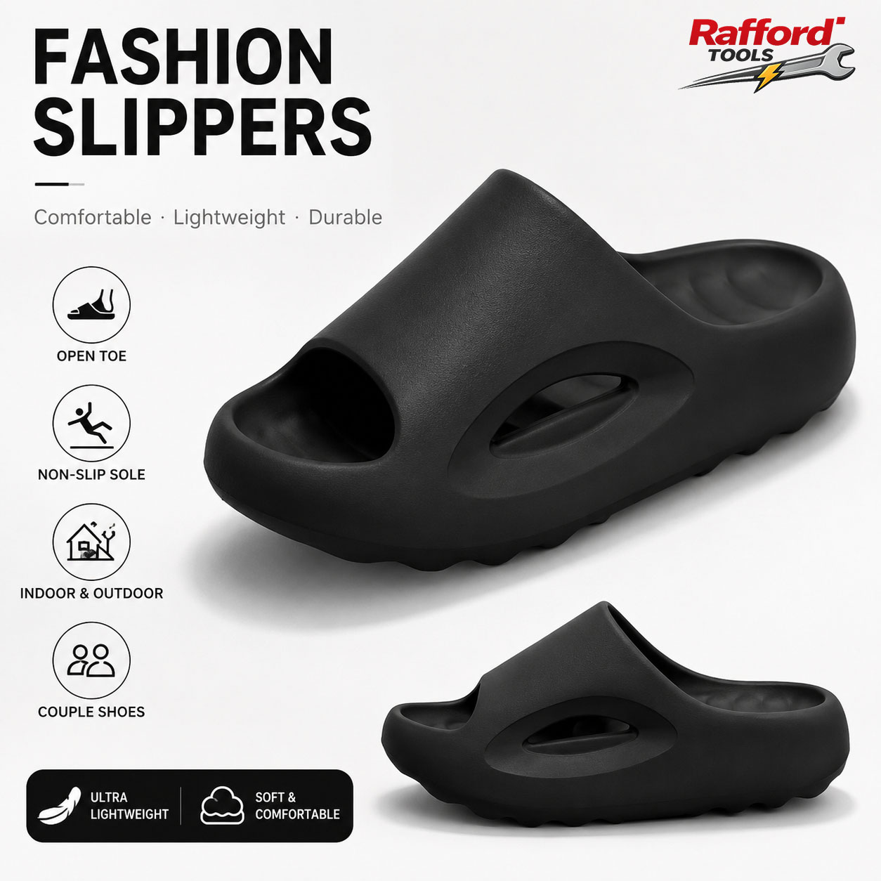Baby Gate Stairs - Rafford Sport-Slides für Herren und Damen,