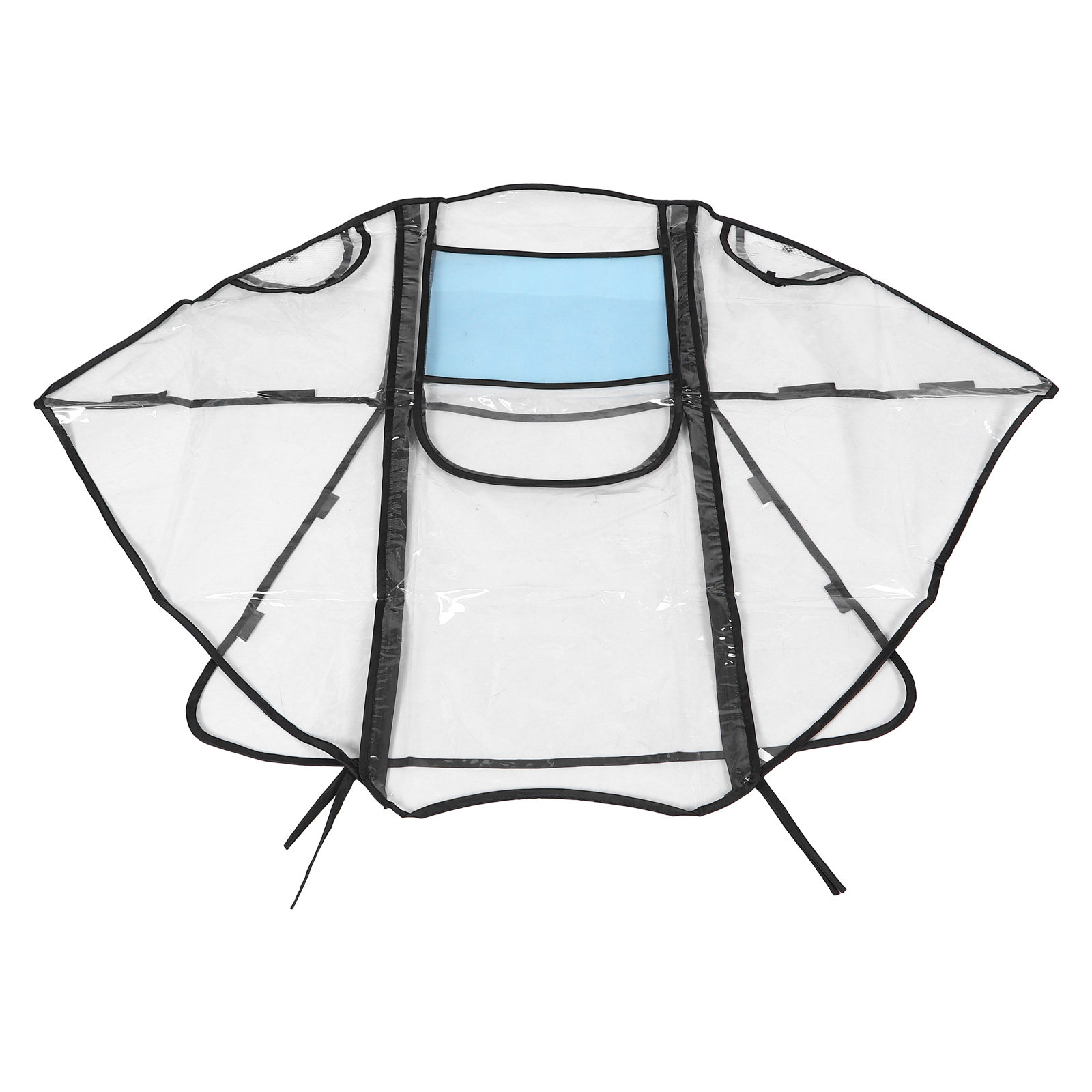 Stroller Rain Cover - Transparenter Wasserdichter Kinderwagen-Regenschutz Winddichter Durchsichtiger Kinderwagen-Schutz
