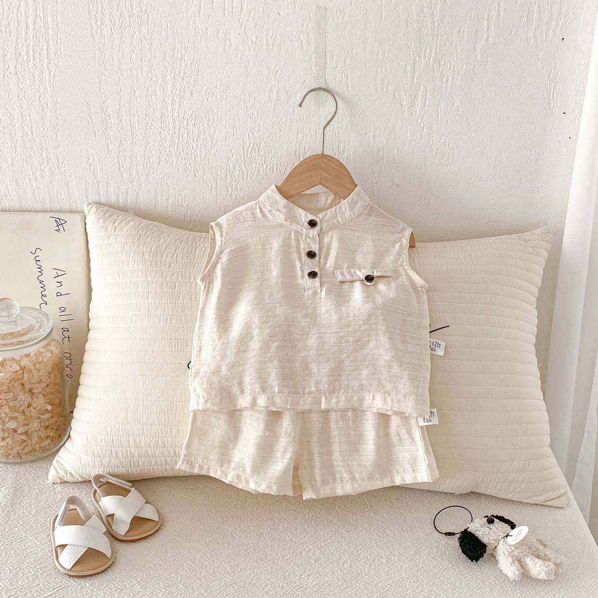 Baby Products Korean - Jungen 2026 Sommer Neuheit Dünnes Ärmelloses
