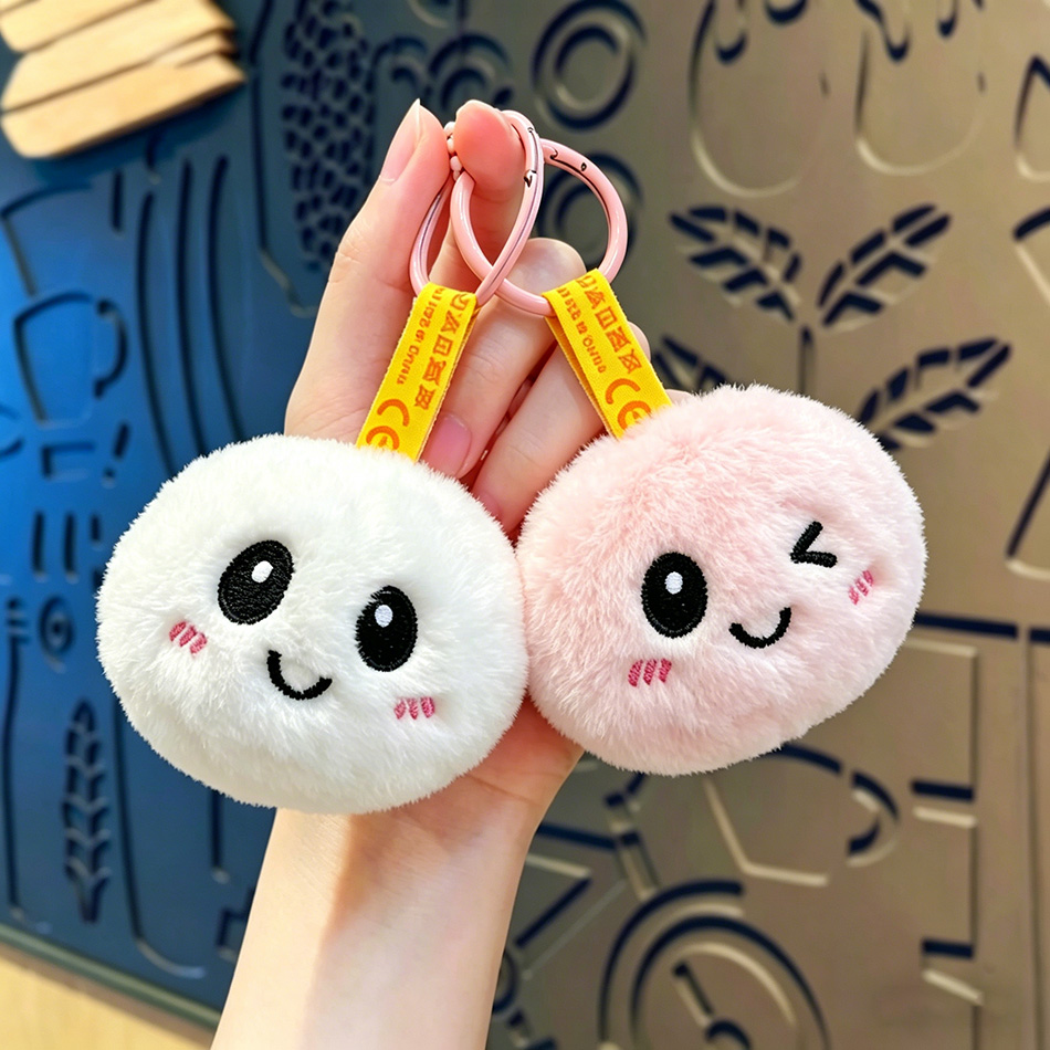 Baby Products Keeping Bag - Auf Lager: Baby-Dumpling-Plüschtier-Taschenanhänger, cartoonartiger und niedlicher