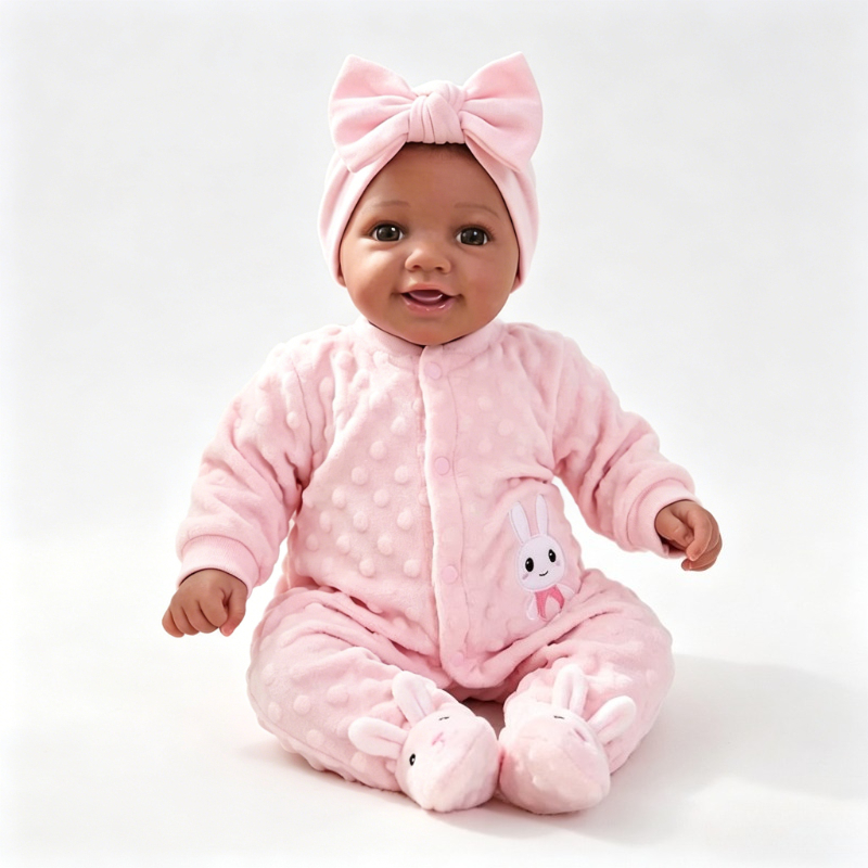 Baby Products Drawing - 43 cm große Reborn-Kleinkindpuppe, lächelnde Puppe