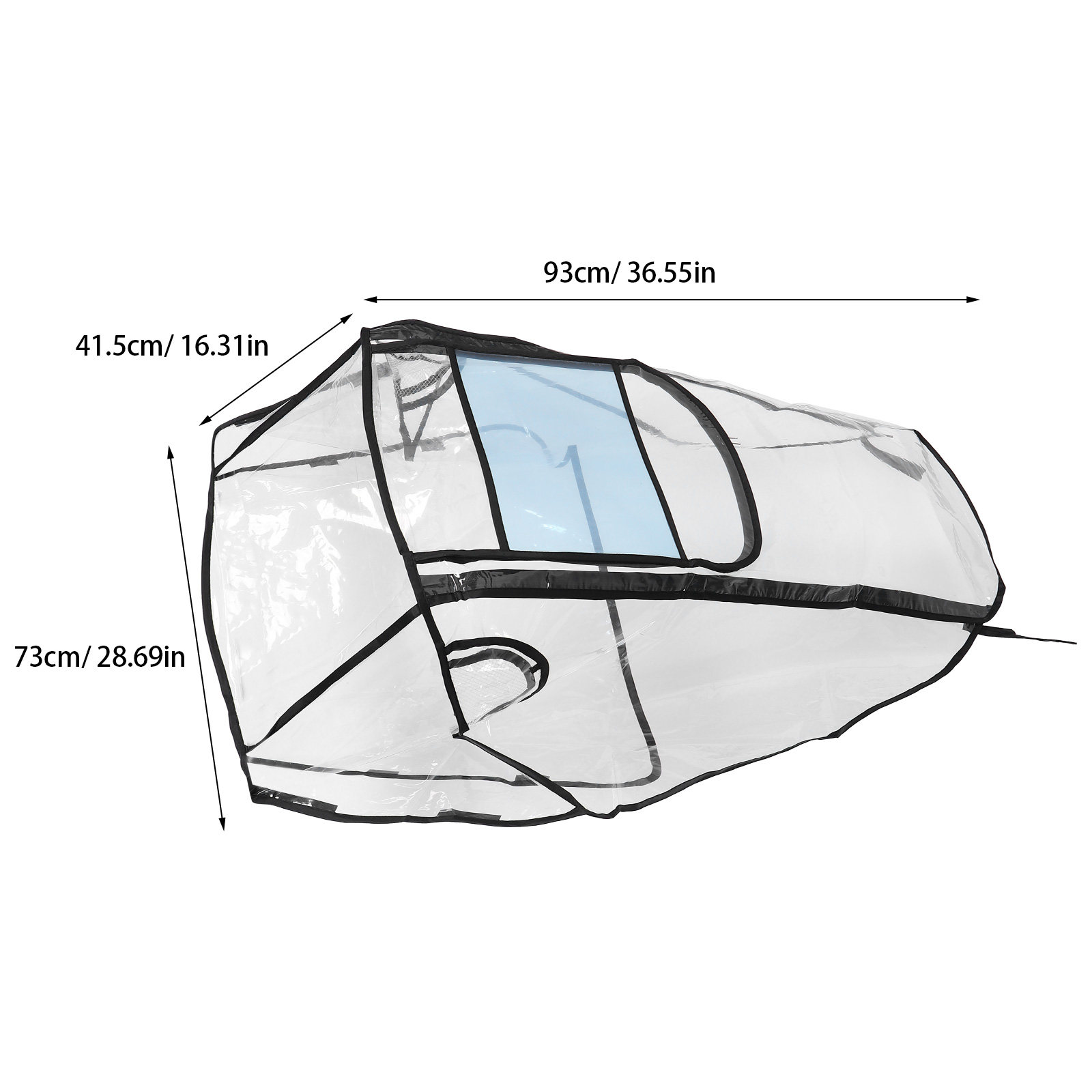Transparenter Regenschutz für  – Stroller Rain Cover Bewertung und Preis