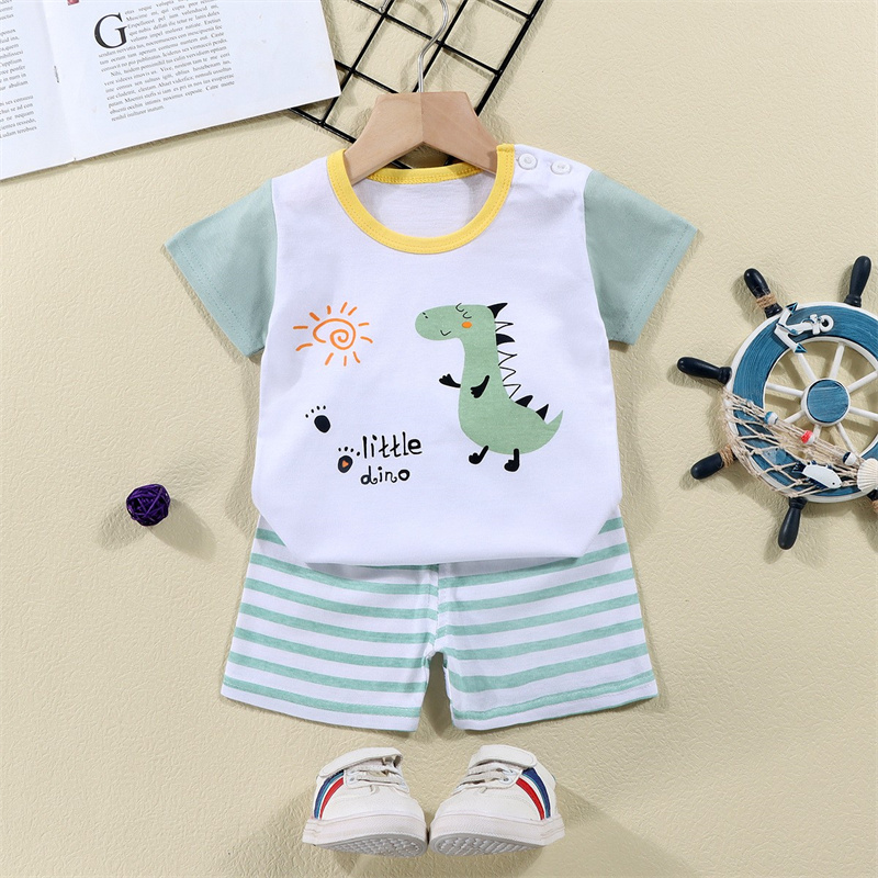 Baumwolle T-shirts + Shorts 2- – Baby Products For Summer Bewertung und Preis