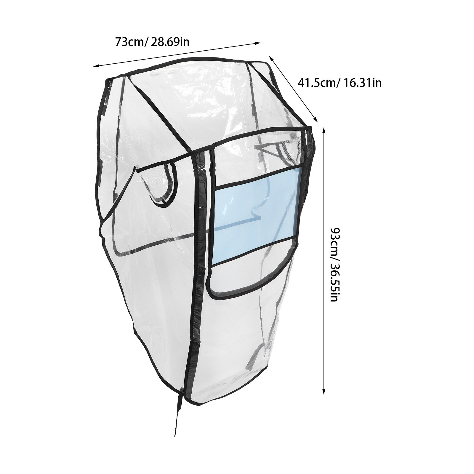 Transparenter Wasserdichter Ki – Stroller Rain Cover Bewertung und Preis